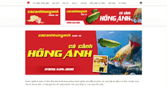 Desktop Screenshot of cacanhhonganh.com.vn